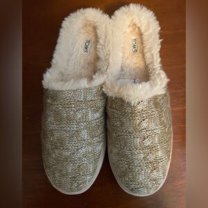 Toms Sahara Chunky Cable Knit - Sage